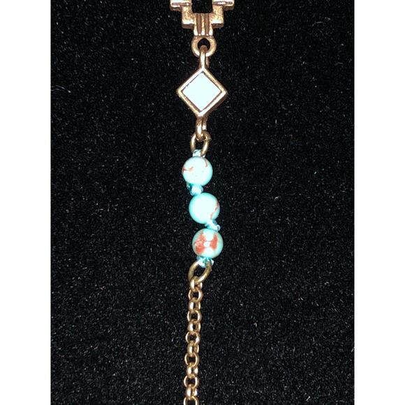 CHLOE + ISABEL stepwells two-row convertible necklace - N090 - Picture 4 of 4